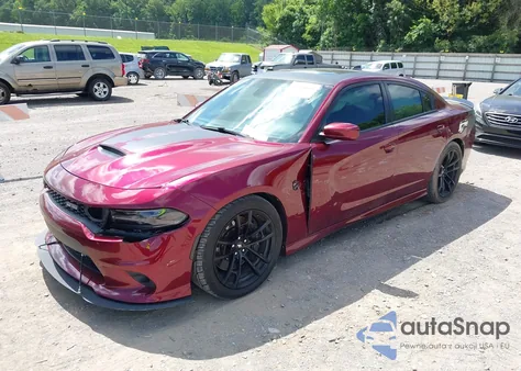 2019 Dodge Charger Scat Pack Rwd from USA, damaged, VIN 2C3CDXGJ3KH520334